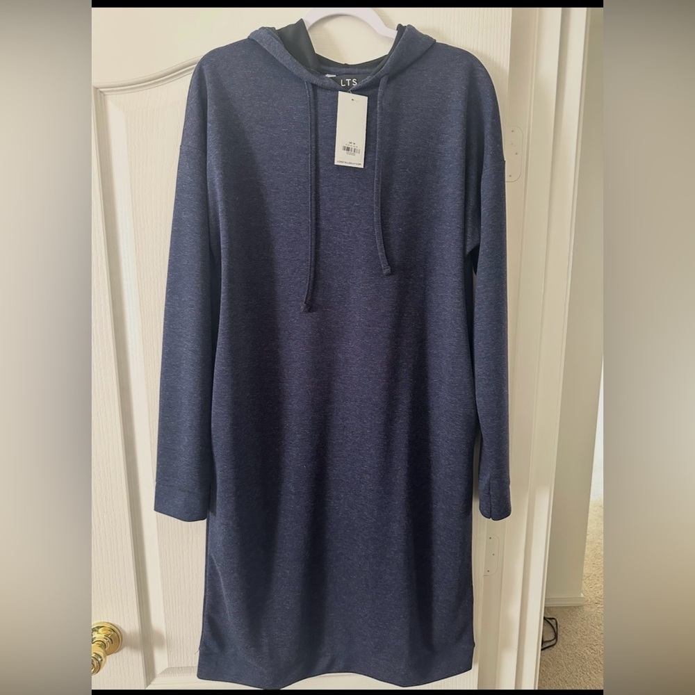 New Long Tall Sally Blue Tunic 10-Tall